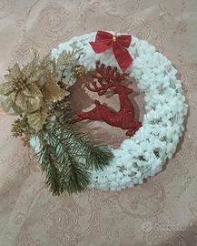 Ghirlanda Natalizia con luce 