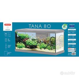 Zolux Acquario Tana 80 Grigio Completo