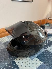 Casco moto Premier Carbon modulare