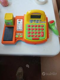 registratore cassa per bambini 