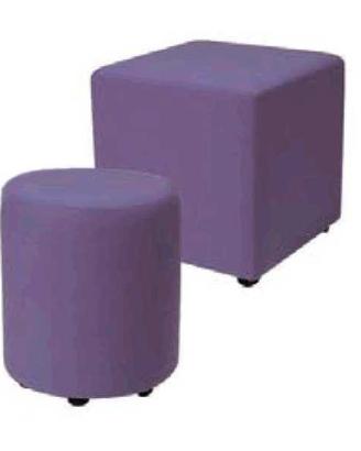 Pouf modello Liza in ecopelle