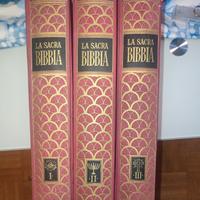 tre volumi bibbia illustrata
