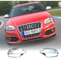 GUSCI SPECCHIETTI PER AUDI A3 A4 A5 CROMATI