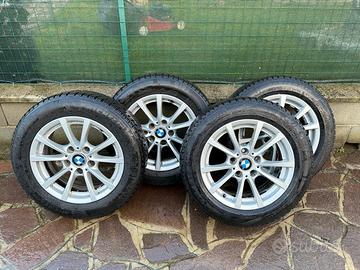 CERCHI IN LEGA BMW SERIE 1 SERIE 3 GOMME 205/60/16