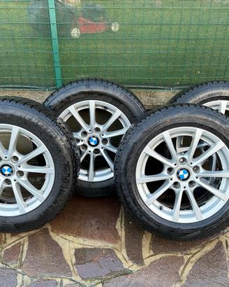 CERCHI IN LEGA BMW SERIE 1 SERIE 3 GOMME 205/60/16
