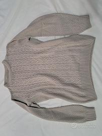 maglione uomo beige