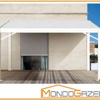 Pensilina BASIC 6X4 pergola pompeiana pvc NUOVA