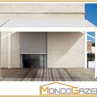 Pensilina BASIC 5X5 pergola pompeiana pvc NUOVA