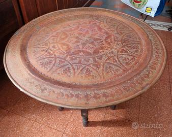 Piatto egiziano di rame