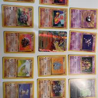 14 Carte Pokemon prime edizioni