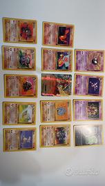 14 Carte Pokemon prime edizioni