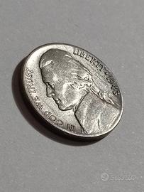 Rara moneta d'argento 5 centesimi 1943 - S