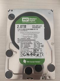 hard disk western Digital 2TB  caviar green