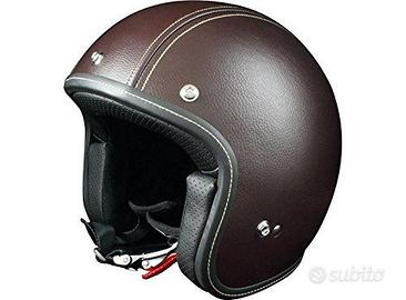 casco jet origine Primo XS foderato pelle vintage