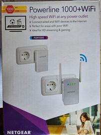 Estendi la tua rete Powerline Netgear Plw1000