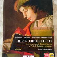 Libri scolastici "Il piacere dei testi"