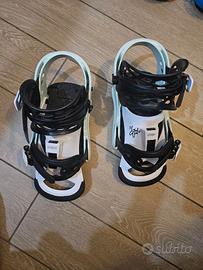 ATTACCHI BURTON SMALL E SCARPONI TG 36.5