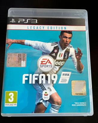 FIFA 19 Legacy Edition PS3 PAL ITA CR7