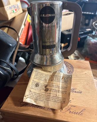 Alessi “La Cupola”–Aldo Rossi– Caffettiera vintage