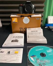 Nikon D3300 + Accessori (Obbiettivi ecc)