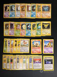 Pokemon set base completo holo ITA 102/102
