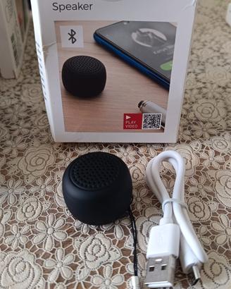 Mini Altoparlante Senza Fili Ricaricabile Portatil