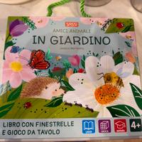 SASSI - Amici Animali in Giardino - libro + gioco