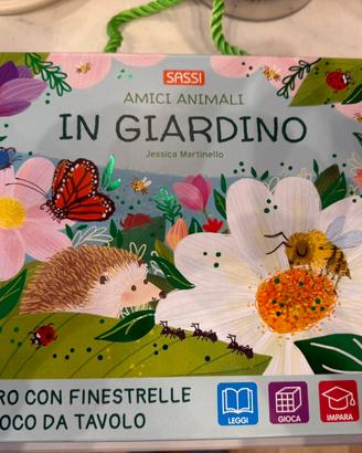 SASSI - Amici Animali in Giardino - libro + gioco