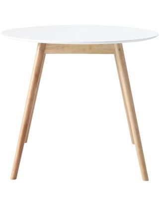 Tavolo da pranzo rotondo bianco