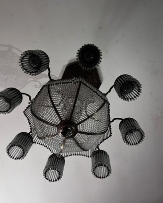 Lampadario cristallo stile Swarovski