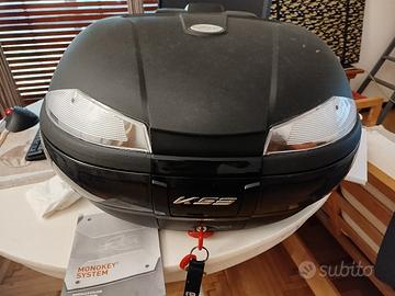 Bauletto KAPPA 53 e parabrezza maggiorato per BURG