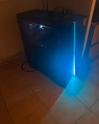 PC Fisso Gaming/Lavoro + Monitor Curvo Samsung 24"