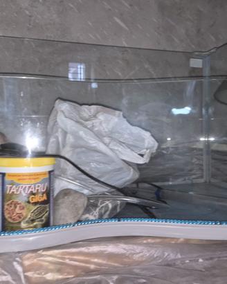 Acquario per tartarughe 80 litri