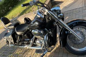 Scarico 2 in 1 originale per Honda shadow 750
