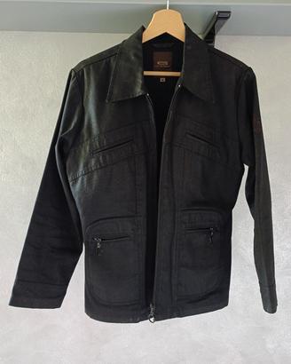 giacca nera in cotone  donna taglia M