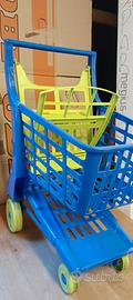 carrello spesa bimbi