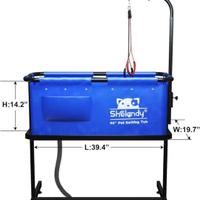 Vasca pieghevole toelettatura cani