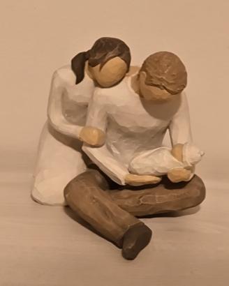 Statuetta famiglia