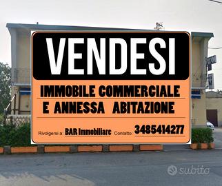 Rif. BOM508/21 Immobile commerciale + abitazione
