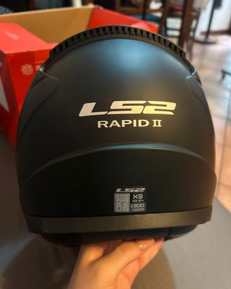 Casco LS2 Nero opaco  taglia XS 