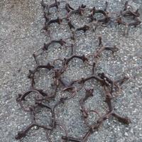 erpice antico d'epoca 