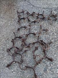 erpice antico d'epoca 