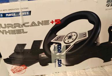 volante strezo con pedali per ps5 ps4 ps3
