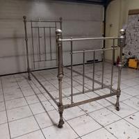 letti in ottone argentato anni 40/50