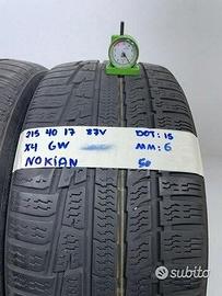 Gomme Usate Varie Marche 215 40 17 - 80%