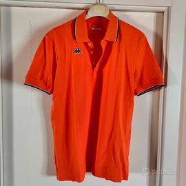 polo arancione Kappa 