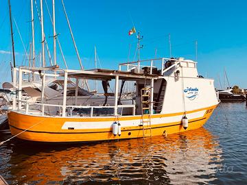 Barca bar ristorante itinerante prezzo trattabile