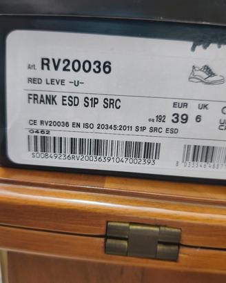 scarpe antinfortunistiche u-power nuove 