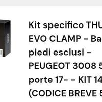 kit THULE per piedi Evo Clamp 7105