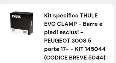 kit THULE per piedi Evo Clamp 7105